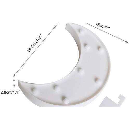 Декоративный LED светильник ночник Месяц UFT Funny Lamp Moon фото 6