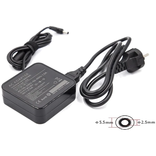 Зарядное устройство PowerPlant ASUS 220V, 19V 90W 4.74A (5.5*2.5) wall mount (WM-AS90F5525): Мощность 90 Вт