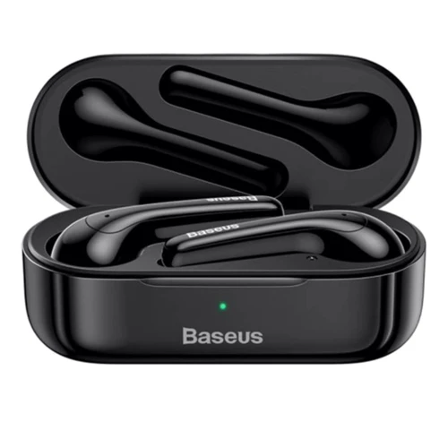 Навушники Baseus W07 Black (NGW07-01): Тип конструкції вакуумні