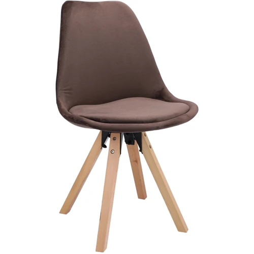 

Стул Hop-Sport Saida Jumi в скандинавском стиле с деревянными ножками Коричневый (5900410246942)