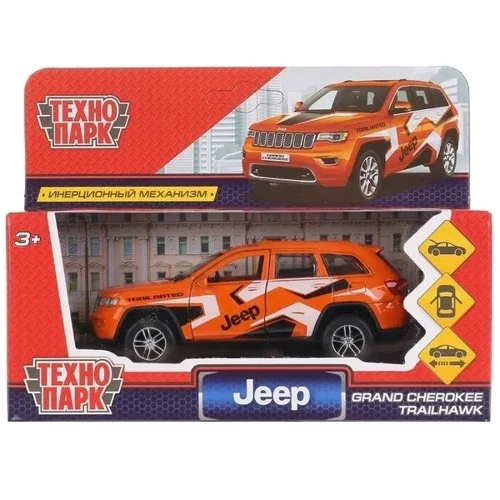 Автомодель Technopark Jeep Grand Cherokee Sport, 12 см (CHEROKEE-12-SRT(FOB))