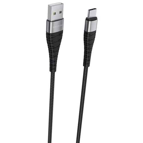 Кабель Borofone USB Cable to USB-C 1m Black (BX32)