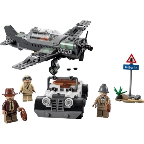 Конструктор Lego Indiana Jones Преследование на истребителе 387 деталей (77012): Рекомендуемый возраст 8