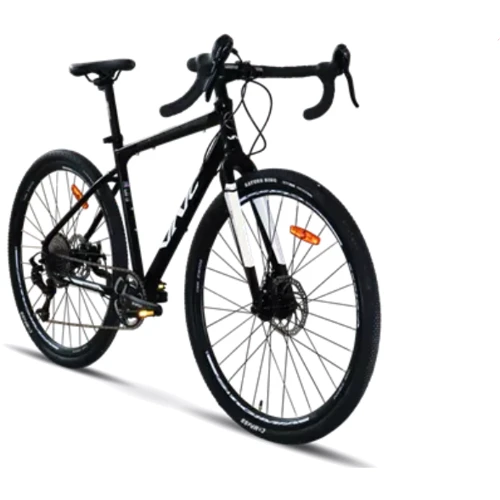 Велосипед VNC 2023' 28" PrimeRacer A10 V51A10-2853-BW 21"/53см (1971) black (shiny)/white (matt)