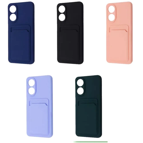 Аксессуар для смартфона WAVE Colorful Case Pocket Black for Oppo A17: Совместимость Oppo A17