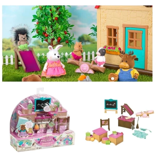 Ігровий набір Li'l Woodzeez Клас та ігровий майданчик (WZ6764Z): Виробник Li`l Woodzeez