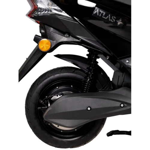 Электроскутер Atlas Spider 2 1500W Blue (3073): Особенности С сиденьем, С рулем, С большими колесами, С большим запасом хода, Мощные, Для бездорожья