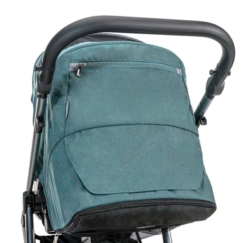Универсальная коляска 2 в 1 Baby Design Husky NR 2021 07 GRAY: Количество блоков 1
