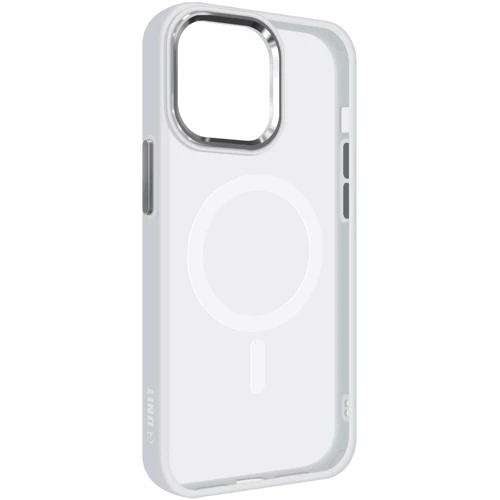 Чехол для iPhone ArmorStandart Unit MagSafe Case Matte Clear/Silver for iPhone 15 Pro Max (ARM69350)