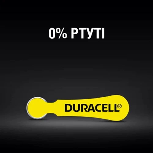 Duracell 10 / P10 / PR70 Zinc Air (1.4V) х 6 (5007510/5011445) фото 5