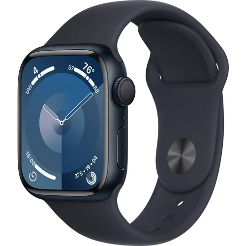 

Apple Watch Series 9 41mm Gps Midnight Aluminum Case with Midnight Sport Band - M/L (MR8X3)