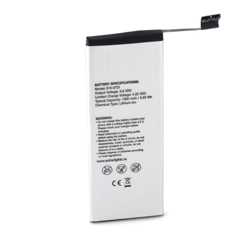 Акумулятор ExtraDigital 1560mAh (BMA6405) for Apple iPhone 5S фото 3