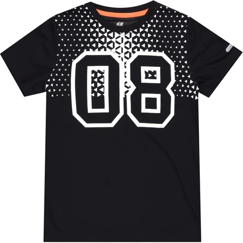Футболка H & M 1400121 134-140 см чорна