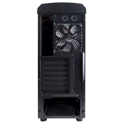 Корпус Zalman Z3 Plus Black: Материал передней панели пластик