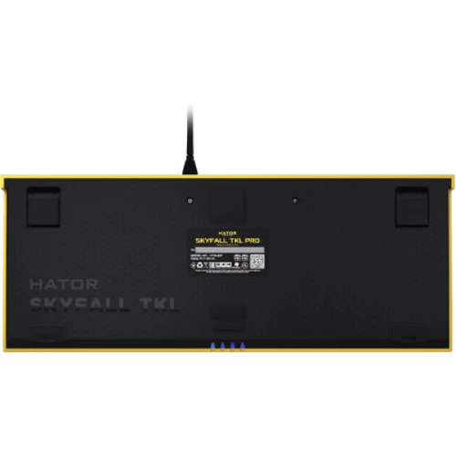 Клавиатура HATOR Skyfall TKL PRO Yellow (HTK-657): Тип клавиш механический