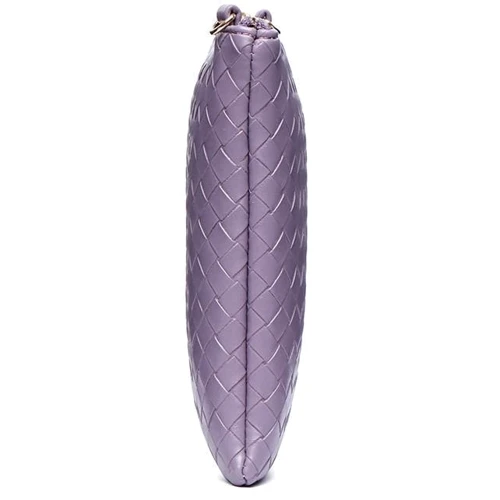 Жіноча сумка-пошет Amelie Galanti бузкова (A991503-01-purple): Застібка Блискавка