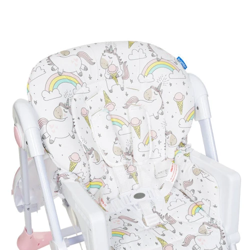 Стульчик для кормления Bambi M 3233 (unicorn pink) фото 5