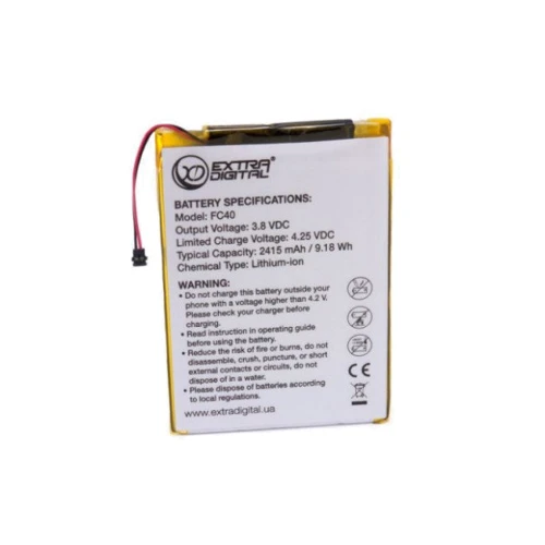 Аккумулятор ExtraDigital 2415mAh (FC40) for Motorola Moto G3