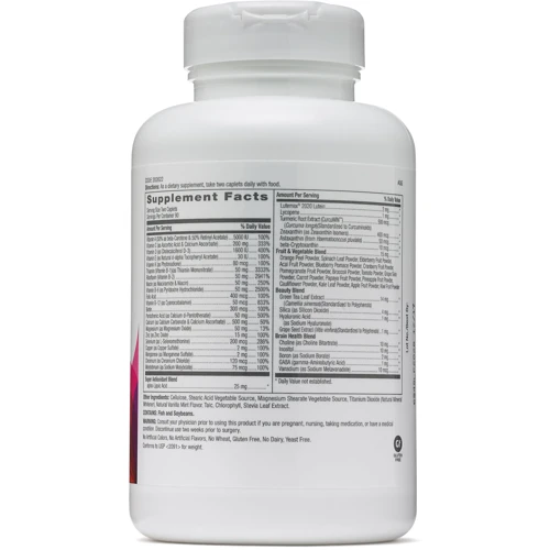 GNC Womens Ultra Mega without Iron 180 caplets: Пол Унисекс