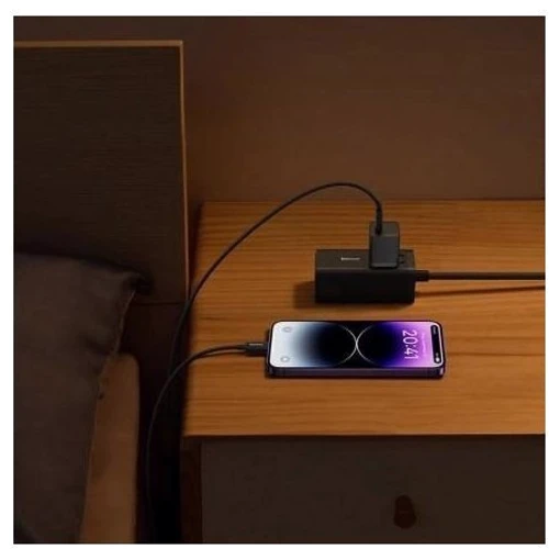 Зарядное устройство Baseus USB-C Wall Charger GaN5 1C 30W White (CCGN070502): Особенности USB-C, Быстрая зарядка