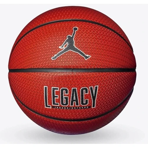 М'яч для гри Nike JORDAN LEGACY 2.0 8P DEFLATED AMBER/BLACK/METALLIC SILVER/BLACK баскетбольний 06