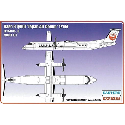 Авиалайнер Eastern Express Dash 8 Q400 Japan Air Comm