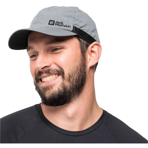 Бейсболка Jack Wolfskin Strap Cap серая (1910462_6720): Производитель Jack Wolfskin