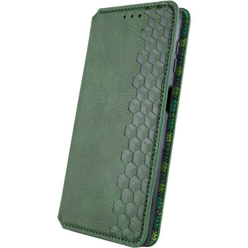 Аксессуар для смартфона Mobile Case Getman Cubic Green for Xiaomi Poco F5 / Note 12 Turbo: Материал искусcтвенная кожа и термополиуретан