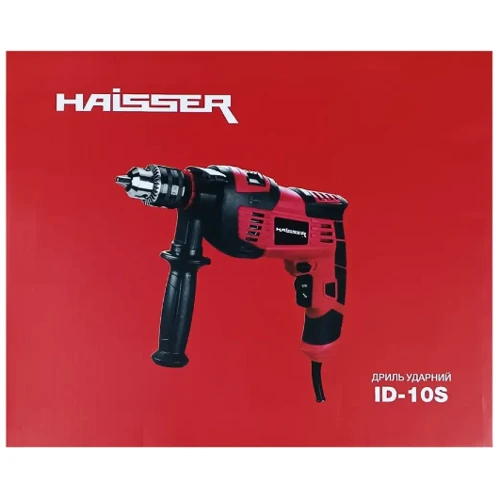Дрель Haisser ID-10S: Макс. число оборотов холостого хода 3100 об/мин