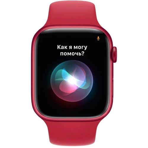 Apple Watch Series 7 45mm GPS (PRODUCT) RED Aluminum Case With PRODUCT RED Sport Band (MKN93) UA