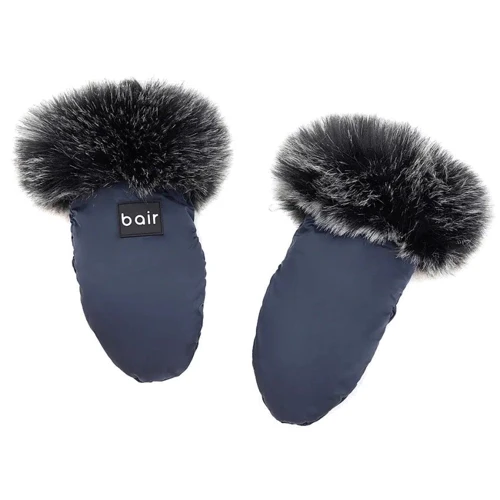 Варежки для коляски Bair Northmuff темно-синие 25х12 см