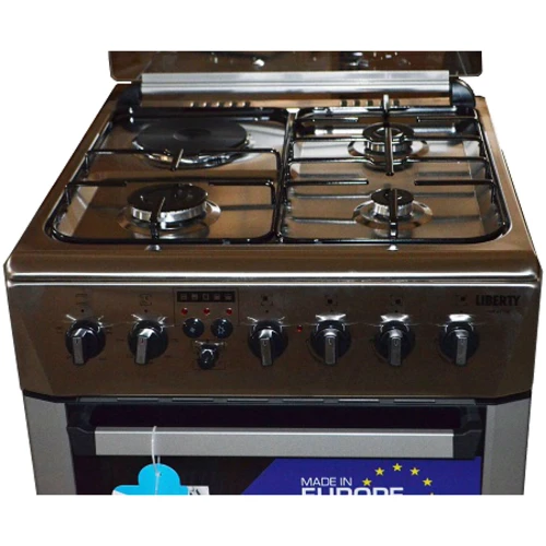Плита комбинированная Liberty PWE 6115 CХ-F: Тип варочной поверхности комбинированная