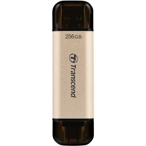 USB-флешка Transcend 256GB JetFlash 930 USB 3.2/Type-C Gold/Black (TS256GJF930C)