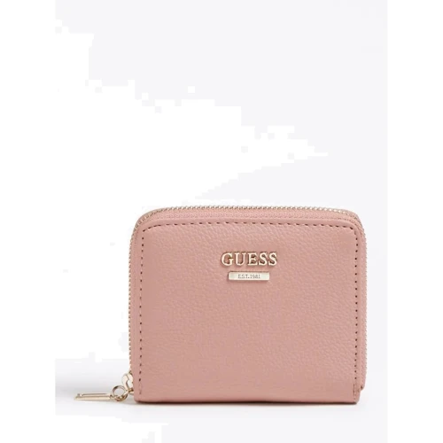 Женский кошелек Guess Naya Slg Small Zip Around розовый (SWVG7881370-RWO)