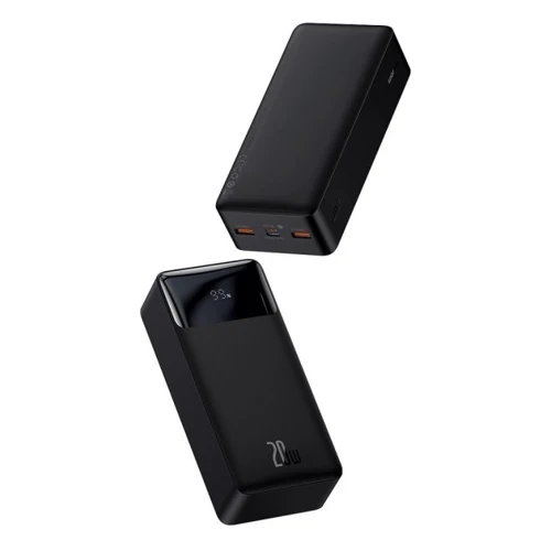 Внешний аккумулятор Baseus Power Bank 30000mAh Bipow Display 20W Black (PPDML-N01/PPBD050401): Особенности С дисплеем, Индикатор заряда