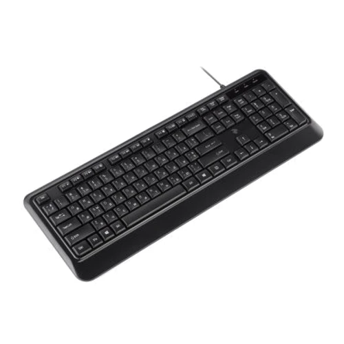 Комплект дротовий 2E MK404 USB Black (2E-MK404UB): Підключення проводное