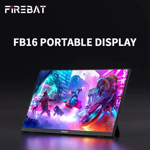 Монитор Firebat FB16 black 15,6" 1920x1080: Тип ЖК-матрицы IPS