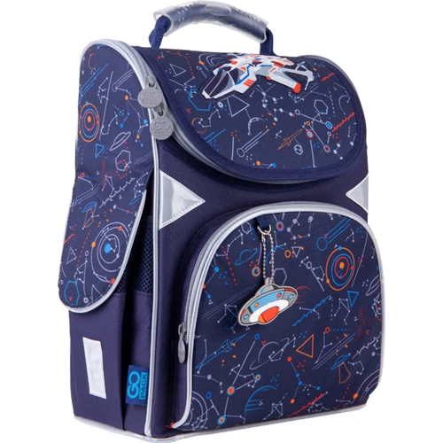 Рюкзак GoPack Education каркасный 5001-10 Spaceship GO21-5001S-10: Спинка Ортопедическая (анатомическая)