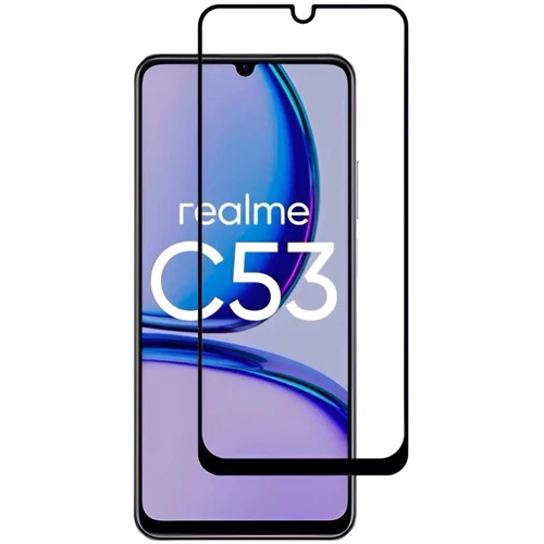 Аксесуар для смартфона BeCover Tempered Glass Black для Realme C53 (710105)
