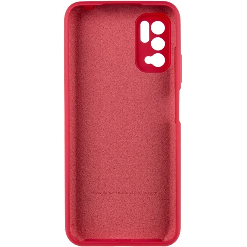 Чехол для телефонов Mobile Case Silicone Cover Shield Camera Rose Red for Xiaomi Redmi Note 10 5G / Poco M3 Pro / Poco M3 Pro 5G: Совместимость Xiaomi Redmi Note 10 5G / Poco M3 Pro / Poco M3 Pro 5G
