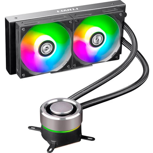 Система охолодження Lian Li СВО LIAN LI Galahad AIO 240 Black Liquid Cooler with RGB (G89.GA240B.00)