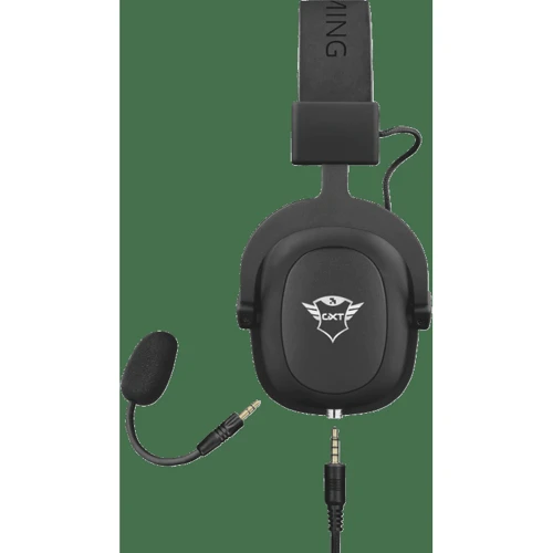 Наушники Trust GXT 414 Zamak Premium Multiplatform 3.5mm BLACK (23310): Тип конструкции полноразмерные