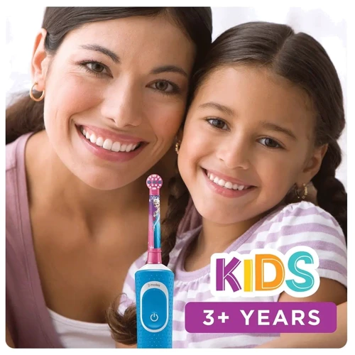 Зубная щетка Braun Oral-B D103 Frozen + Pro 1 D305 Family Edition: Технология чистки возвратно-вращательная
