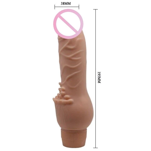 Вибратор реалистик BARBARA CLARK DILDO VIBRATOR, BW-001001R