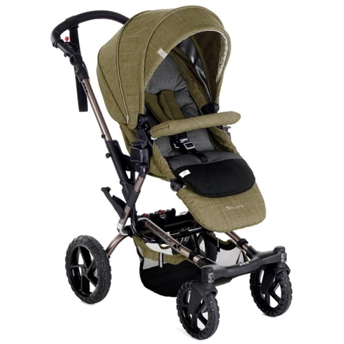 Универсальная коляска 2 в 1 Jane Crosswalk Transporter Lite S91 (зелёный): Возможность установки люльки есть