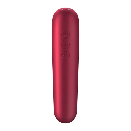 Смарт вібратор і вакуумний стимулятор 2-в-1 Satisfyer Dual Love Pink