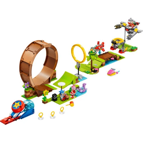 Конструктор LEGO Sonic the Hedgehog Соревнования петли Соника на зеленом холме (76994): Серия Sonic the Hedgehog