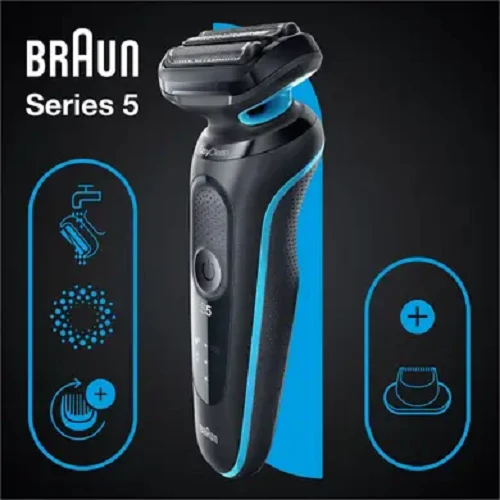 Электробритва Braun Series 5 51-M1200s: Возможность влажного бритья есть