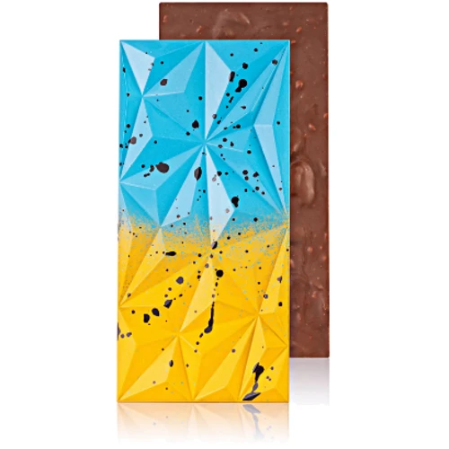 Шоколад молочный Laviva Chocolate Milk chocolate "Ukraine "Україна" 56 % 90 г (UA-0029): Вес, г 90