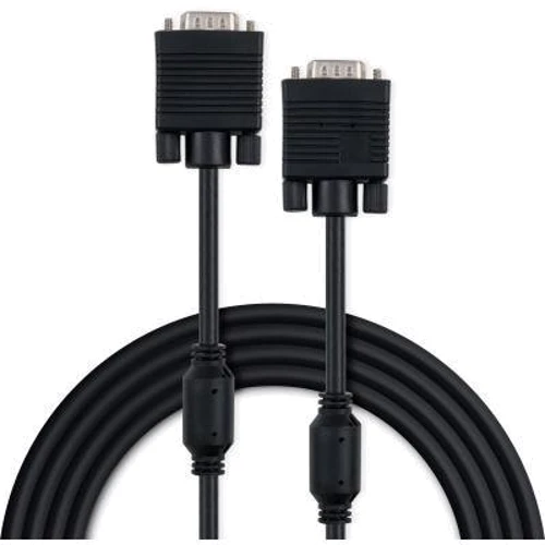 Кабель і перехідник Vinga VGA 10.0m ferrits (VCPVGAF10BK)